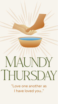 Maundy Thursday Instagram Reel