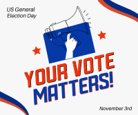 Your Vote Matters Facebook Post