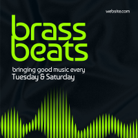 Brass Beats Instagram Post