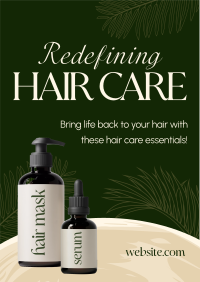 Minimalist Hair Product Flyer