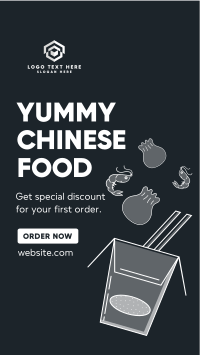 Asian Food Delivery Facebook Story