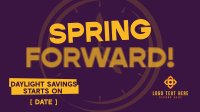 Daylight Savings Countdown Animation