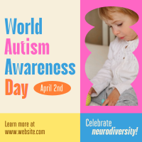 World Autism Awareness Day Instagram Post