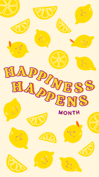 Happy Lemons Instagram Story