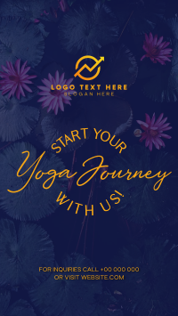 Yoga Journey Facebook Story