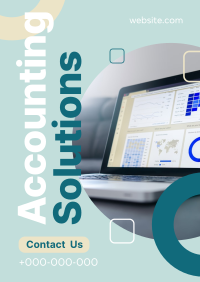 Accounting Solutions Poster