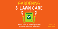 Seeding Lawn Care Twitter Post