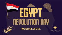 Egyptian Revolution Facebook Event Cover