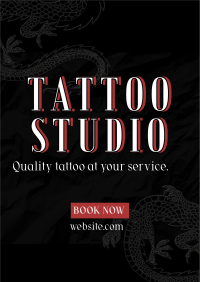 Amazing Tattoo Poster Design