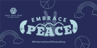 Embrace Peace Day Twitter Post