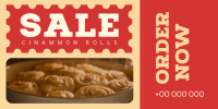 Cinnamon Rolls Sale Twitter Post