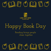 Book Day Message Instagram Post
