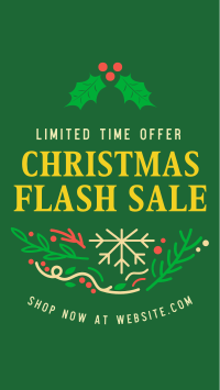 Christmas Flash Sale Instagram Story