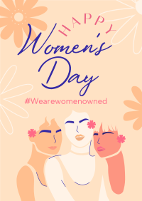 Happy Women's Day Poster