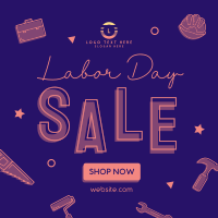 It's Sale This Labor Day Instagram Post Design