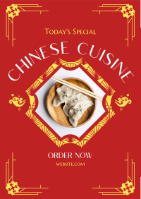 Cuisine Flyer example 1