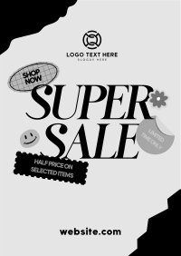 Y2K Super Sale Flyer