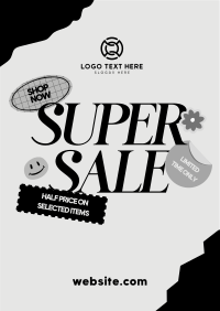 Y2K Super Sale Flyer Image Preview