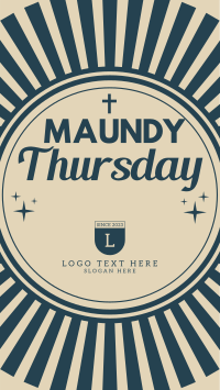 Maundy Thursday Holy Thursday Instagram Story