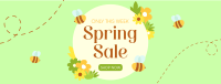 Spring Bee Sale Facebook Cover