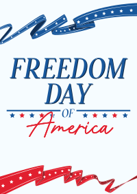 Freedom Day of America Poster