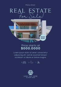 Modern Realty Sale Poster