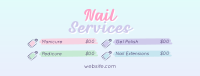 Manicurist Facebook Cover example 3