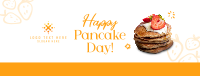 Strawberry Pancakes Facebook Cover Image Preview