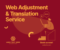 Web Adjustment & Translation Services Facebook Post