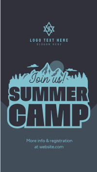 Summer Camp Instagram Reel Design