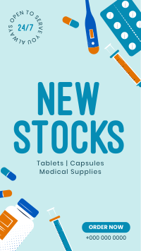 New Medicines on Stock Instagram Reel Image Preview