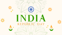 Decorative India Day Facebook Event Cover