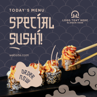 Special Sushi Instagram Post