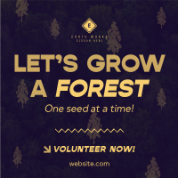 Forest Grow Tree Planting Instagram Post Image Preview