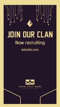 Join Our Clan Facebook Story