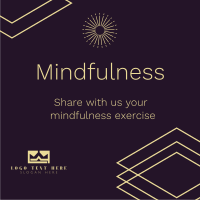 Mindfulness Exercise Linkedin Post