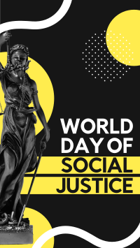 Social Justice World Day Instagram Reel Image Preview