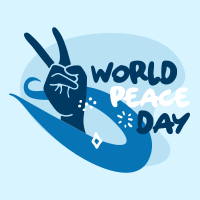 Peace Day Doodles Linkedin Post