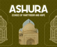 Decorative Ashura Facebook Post