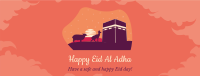 Eid Al Adha Kaaba Facebook Cover