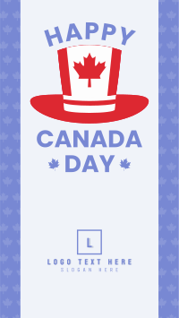 Canada  Hat Instagram Story Design