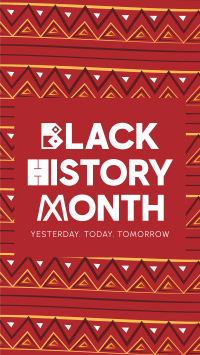 Black History Celebration Facebook Story