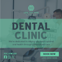 Dental Care Clinic Service Instagram Post
