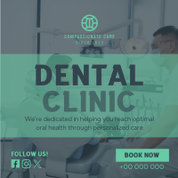 Dental Care Clinic Service Instagram Post Image Preview