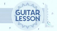 Guitar Lessons YouTube Video Image Preview