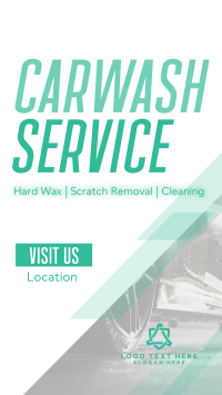 Cleaning Car Wash Service Facebook Story