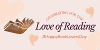 Book Lovers Day Twitter Post