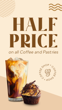 Half Price Coffee Facebook Story