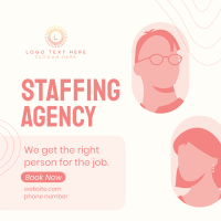 Staffing Agency Booking Instagram Post