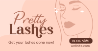 Sparkling Lashes Facebook Ad